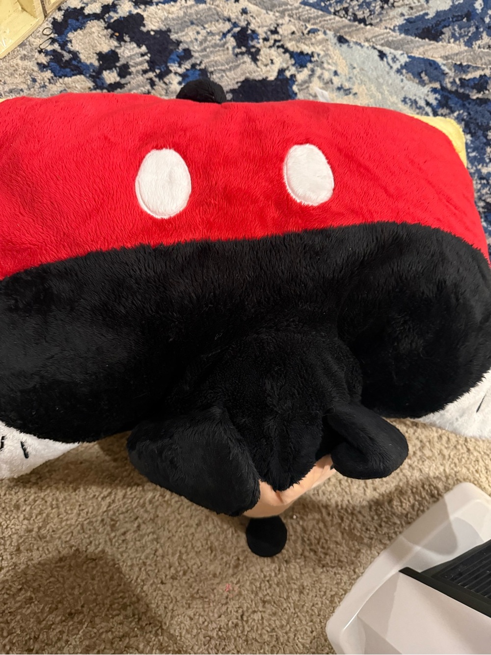 Disney Parks Classic Mickey Mouse Pillow Pet Pal Plush big size